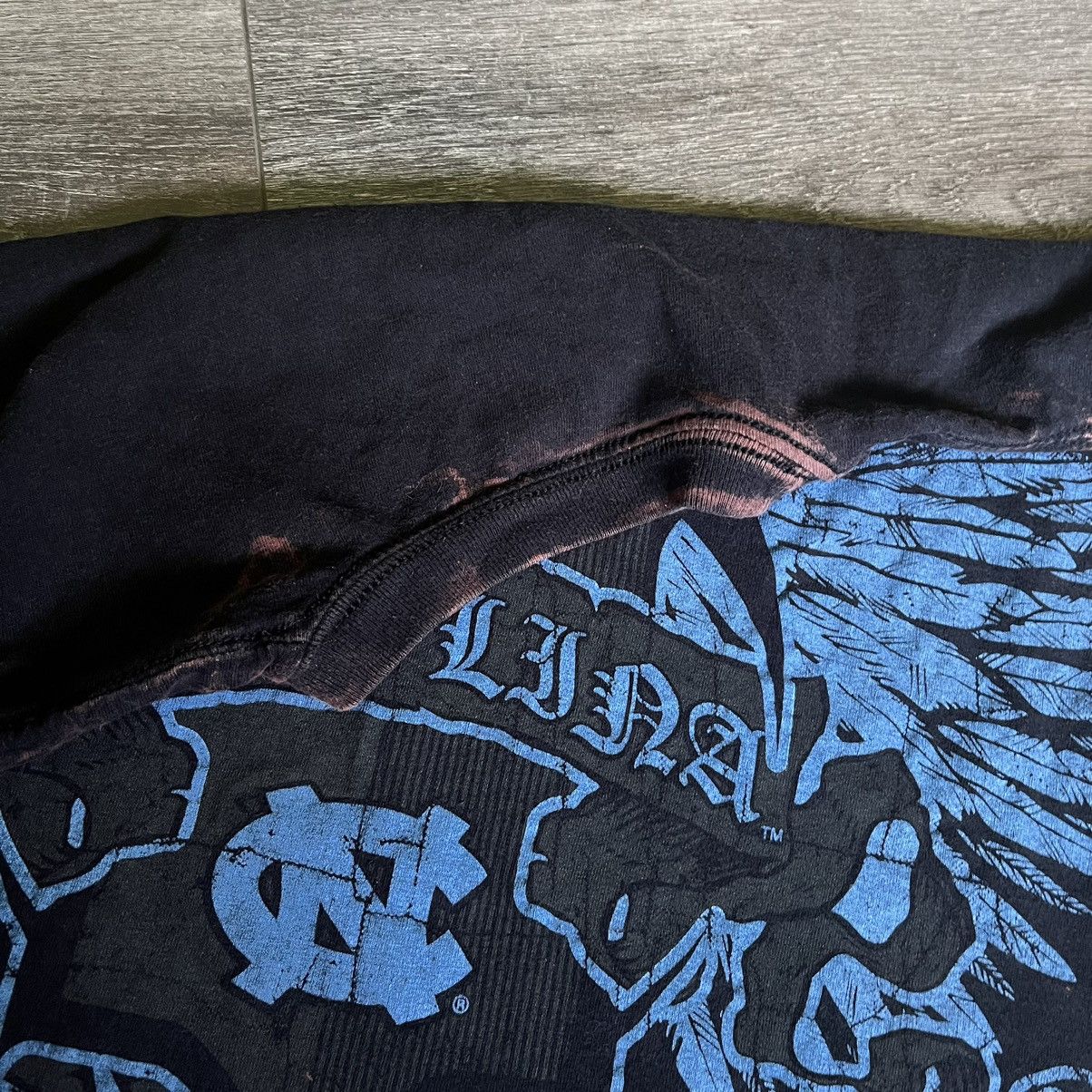 Affliction Vintage 2000s UNC Carolina Affliction Style Graphic Tee Y2K Size US L / EU 52-54 / 3 - 4 Thumbnail