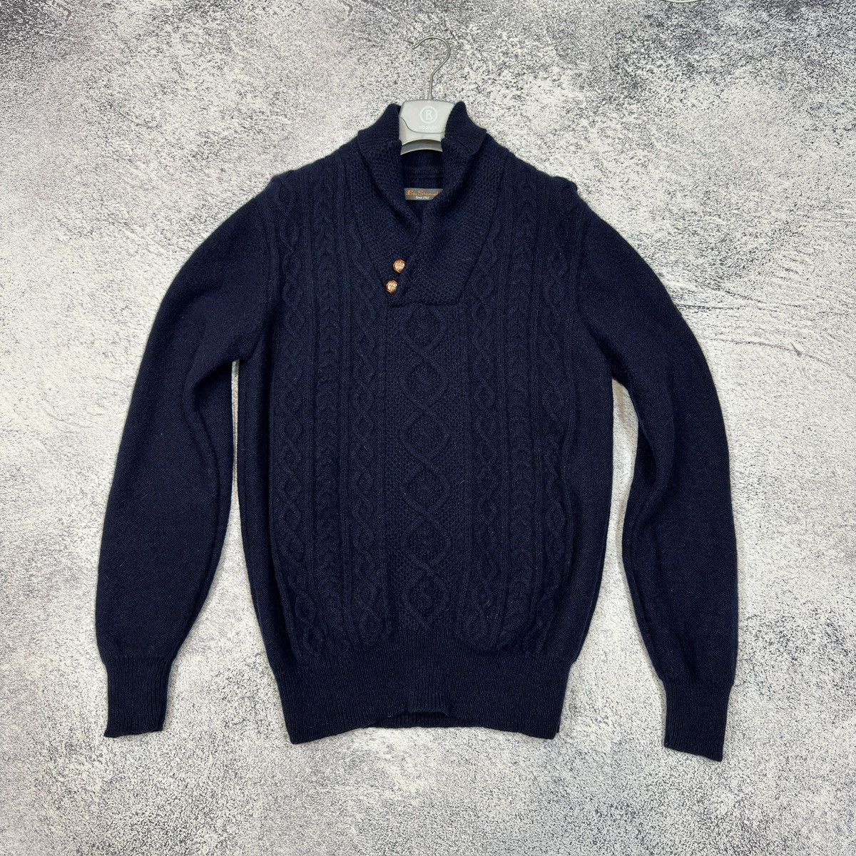 Ben Sherman Ben Sherman Wool Sweater Shawl Collar M size Size US M / EU 48-50 / 2 - 1 Thumbnail
