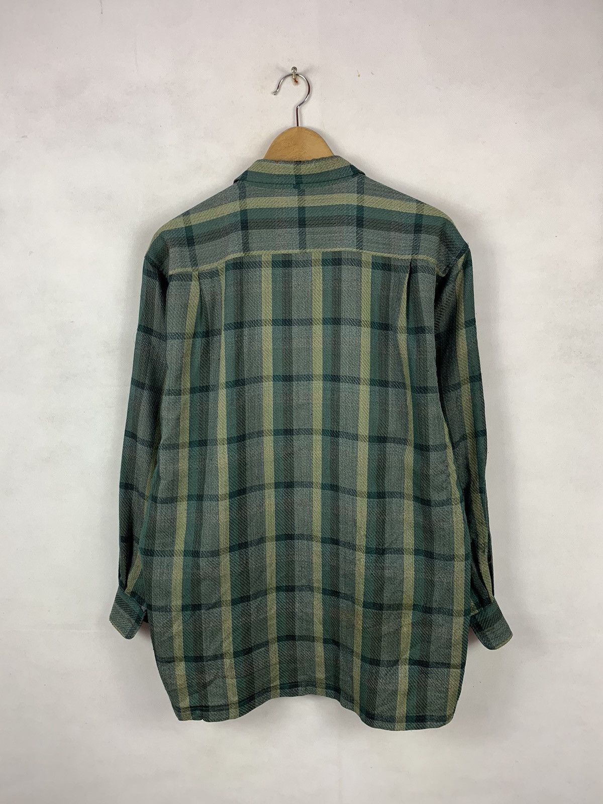 Yves Saint Laurent Steals! Vintage YSL Chemises Distressed Button Ups Shirt Size US M / EU 48-50 / 2 - 12 Thumbnail