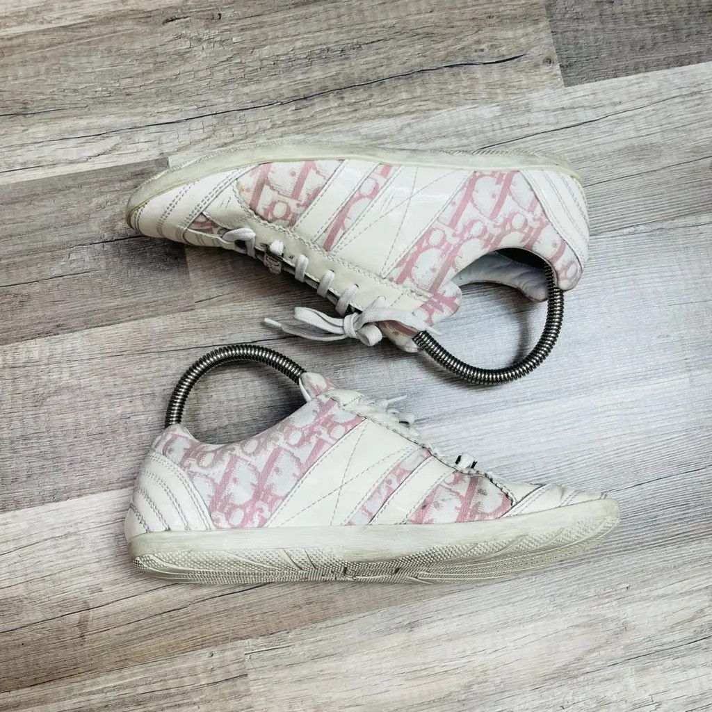 Dior Vintage Dior monogram shoes Size: 37 Size US 6 / IT 36 - 4 Thumbnail