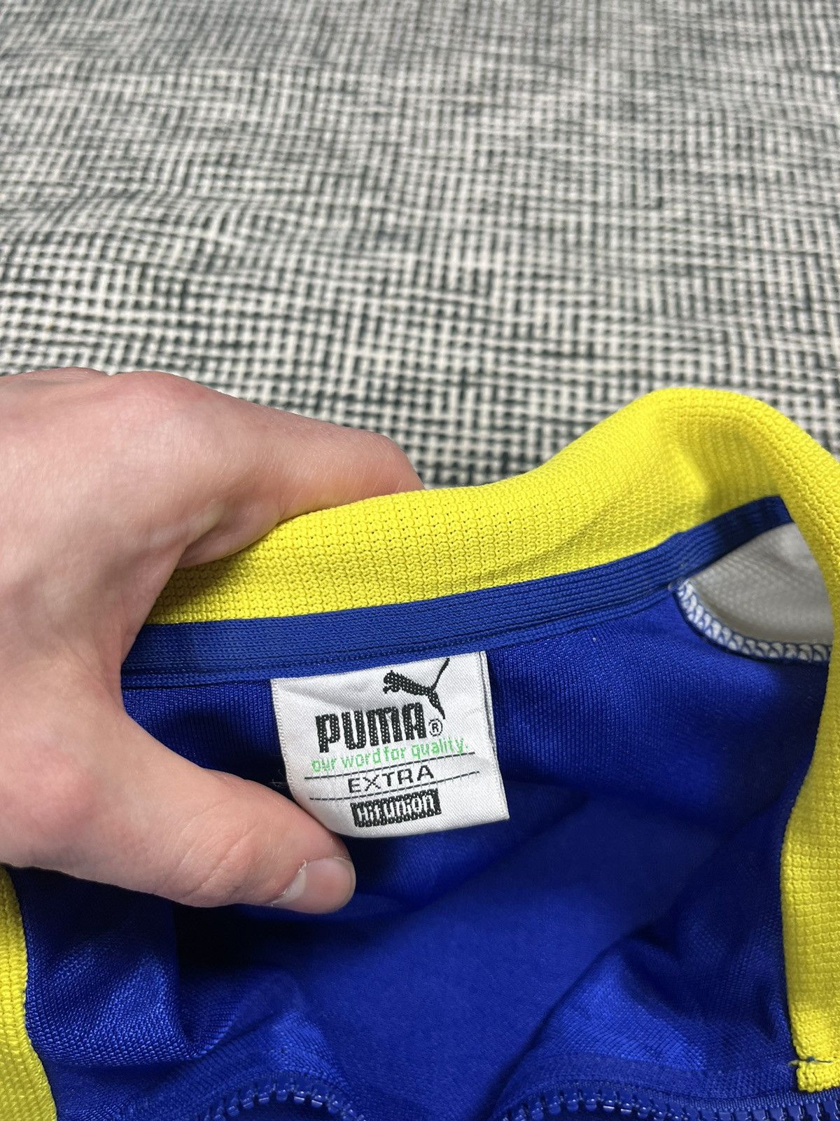Puma × Vintage 80s/90s vintage puma track jacket zip up Size US M / EU 48-50 / 2 - 6 Thumbnail