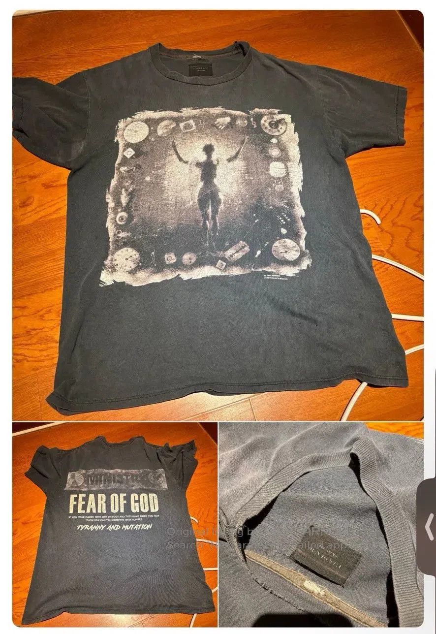 Vintage Vintage Ministry 1992 Album Print Tee. Size US M / EU 48-50 / 2 - 8 Thumbnail