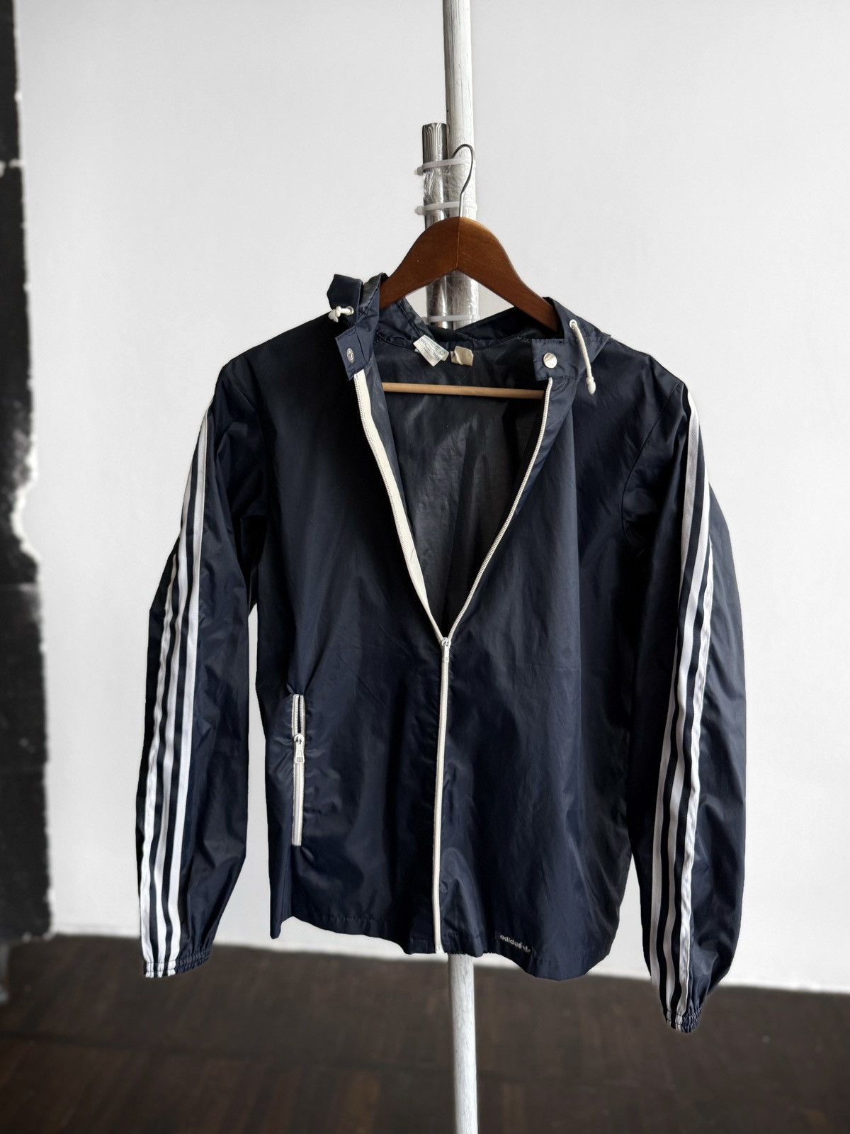 Adidas Adidas Vintage 70s 80s Jacket Blue Made in France Unisex Size S / US 4 / IT 40 - 1 Thumbnail
