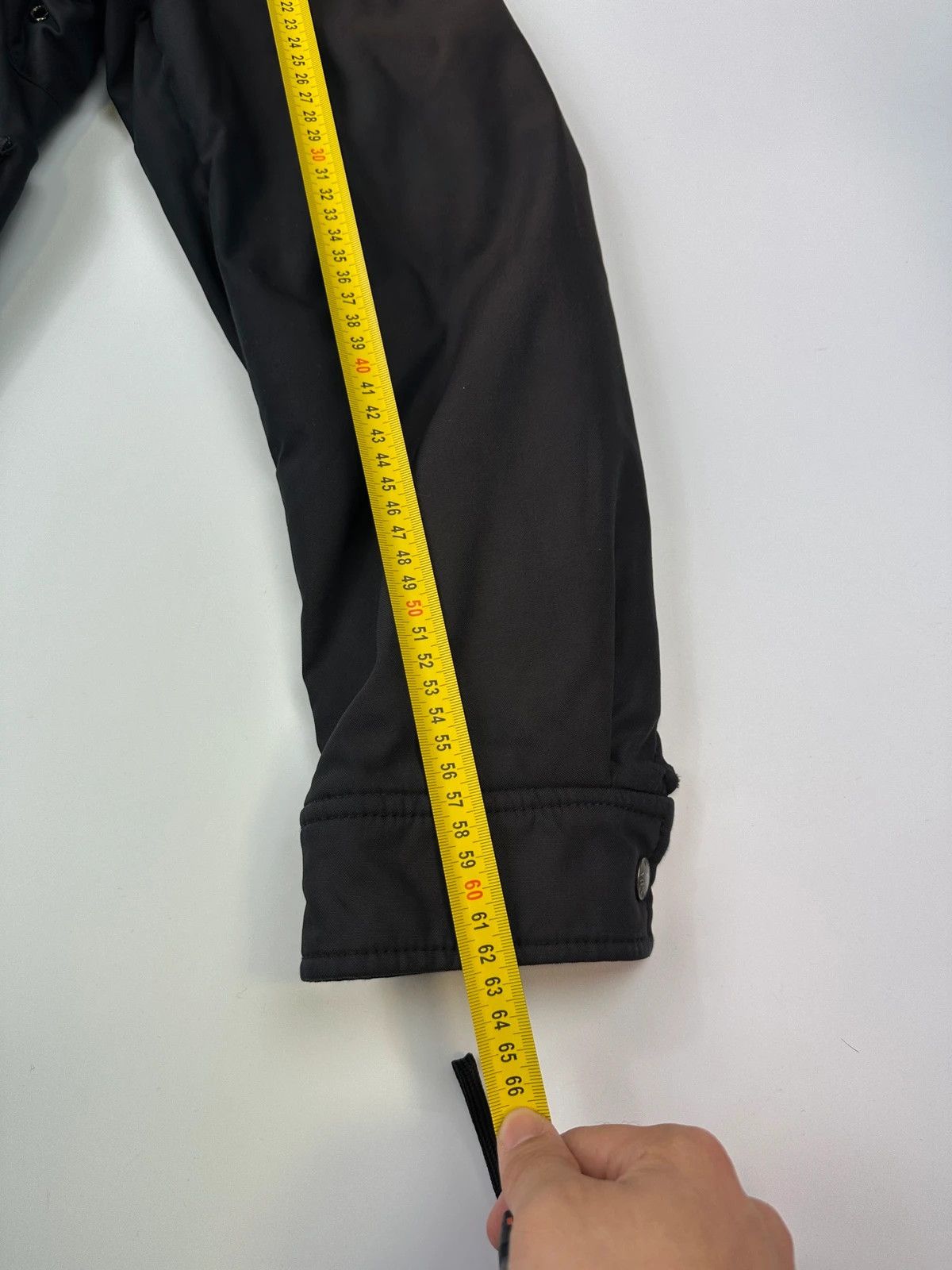Prada Prada Sport FW2007 Black Faded Bomber Aviator Jacket Size US XL / EU 56 / 4 - 19 Thumbnail