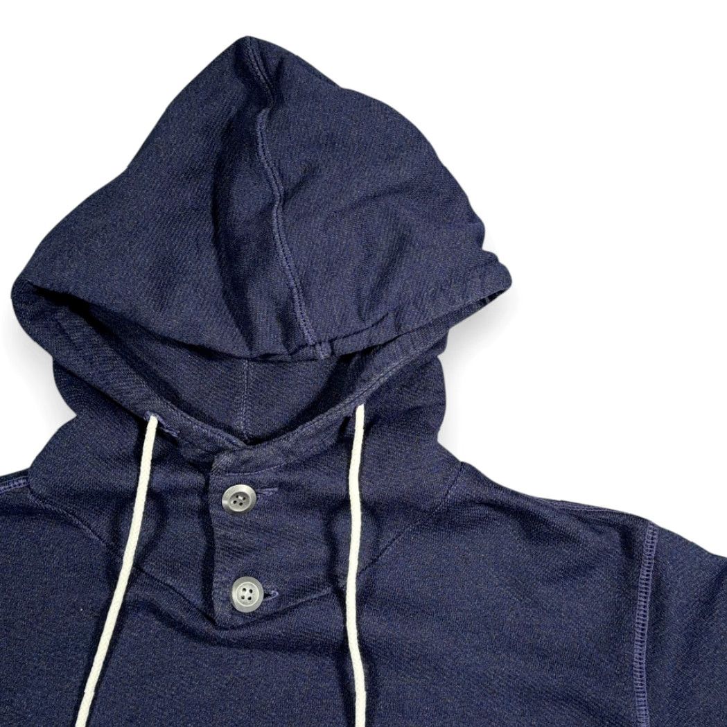 Vintage Iron and Resin Sweater Pullover Adult MEDIUM Blue Sweatshirt Hoodie USA Size US M / EU 48-50 / 2 - 2 Thumbnail