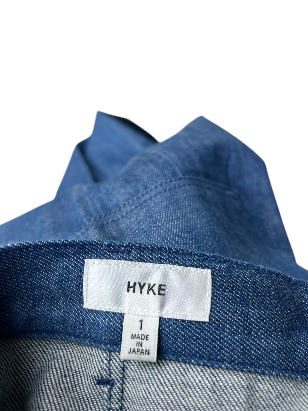 HYKE Hyke Japan 2 Pocket Denim Wide Leg Jeans Size US 29 - 22 Thumbnail