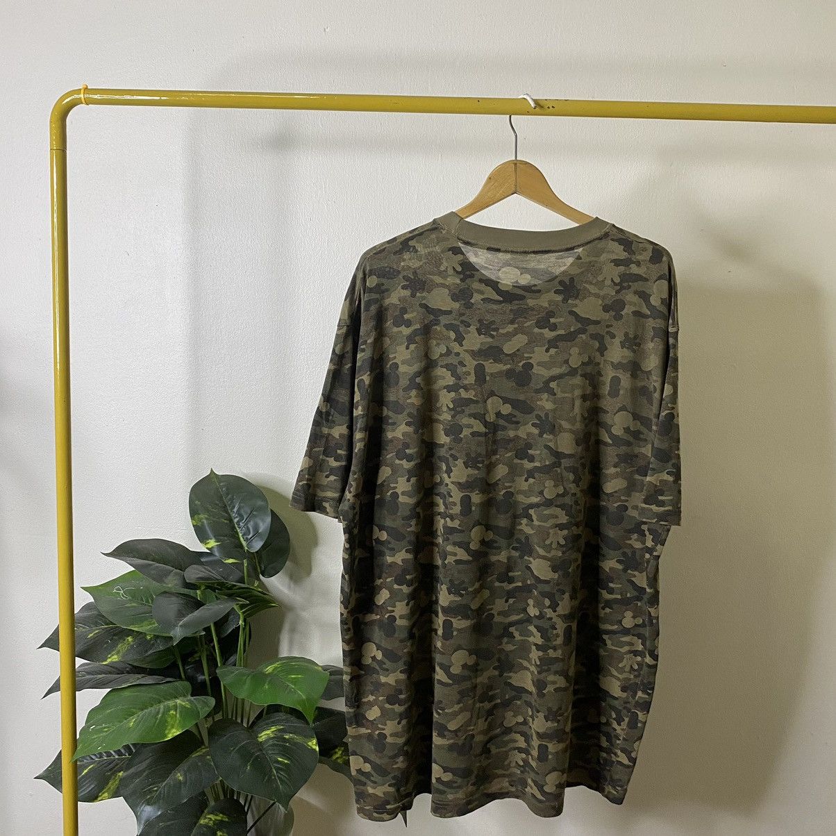 Disney Vintage Y2K Disney Mickey Mouse Camo Bathing Ape Style Tee Size US XXL / EU 58 / 5 - 5 Thumbnail