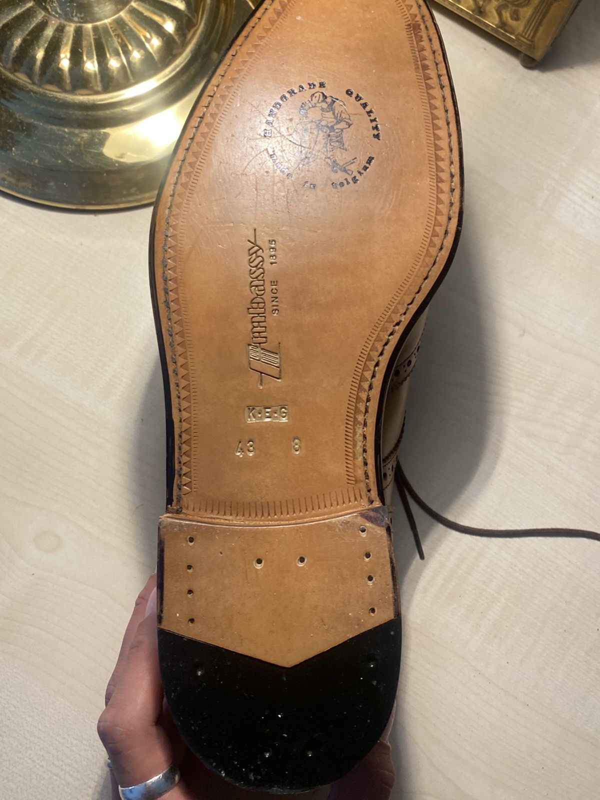Embassy Row Embassy handmade loafers Size US 8.5 / EU 41-42 - 10 Thumbnail
