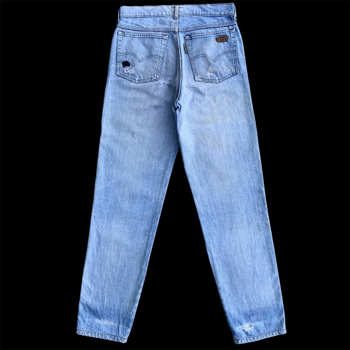Levi's Vintage Clothing Vintage 90s Levis Big E Silvertab Distressed Denim Jeans W28 Size US 28 / EU 44 - 2 Thumbnail