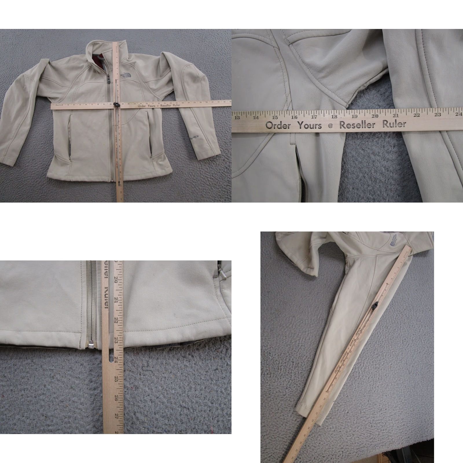 The North Face The North Face Ivory Apex Jacket Women M Soft Shell Lined Outdoor Regular Size Ivory Logo Size M / US 6-8 / IT 42-44 - 8 Thumbnail