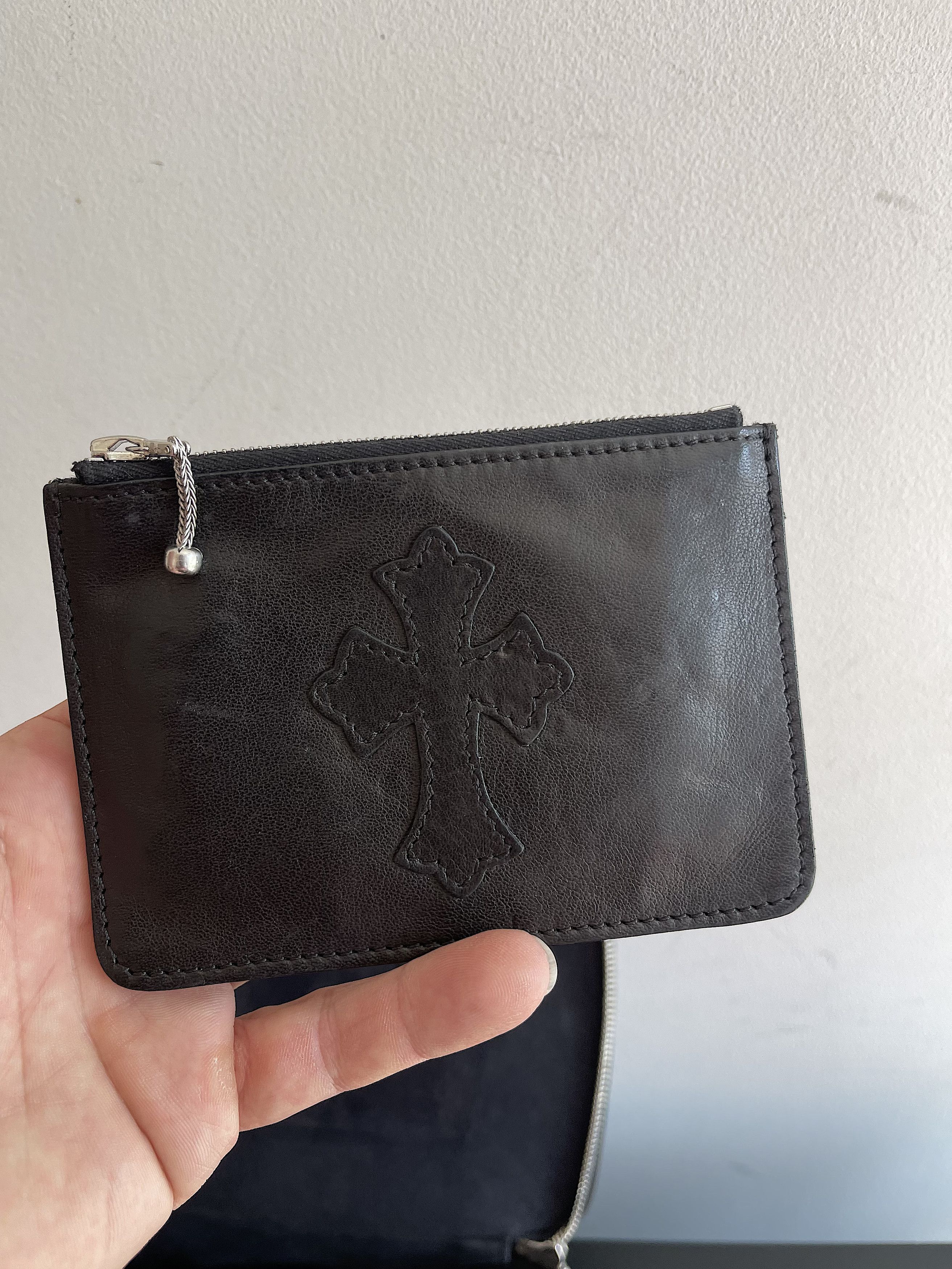 Chrome Hearts Leather Fleur Patch Jewelry Travel Case Box (OS) Size ONE SIZE - 13 Thumbnail