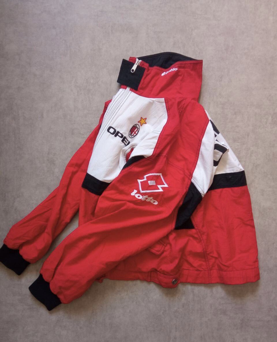 Lotto Sport AC Milan Jacket 1993/1994 Size US M / EU 48-50 / 2 - 4 Thumbnail