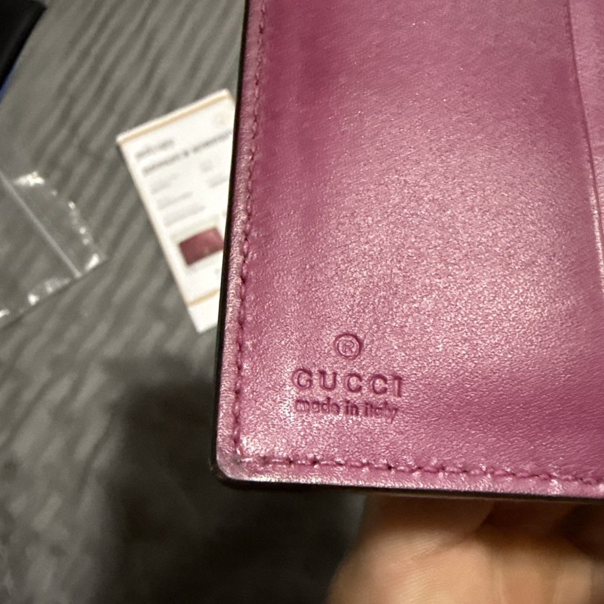 Gucci Gucci pink cardholder Size ONE SIZE - 10 Thumbnail
