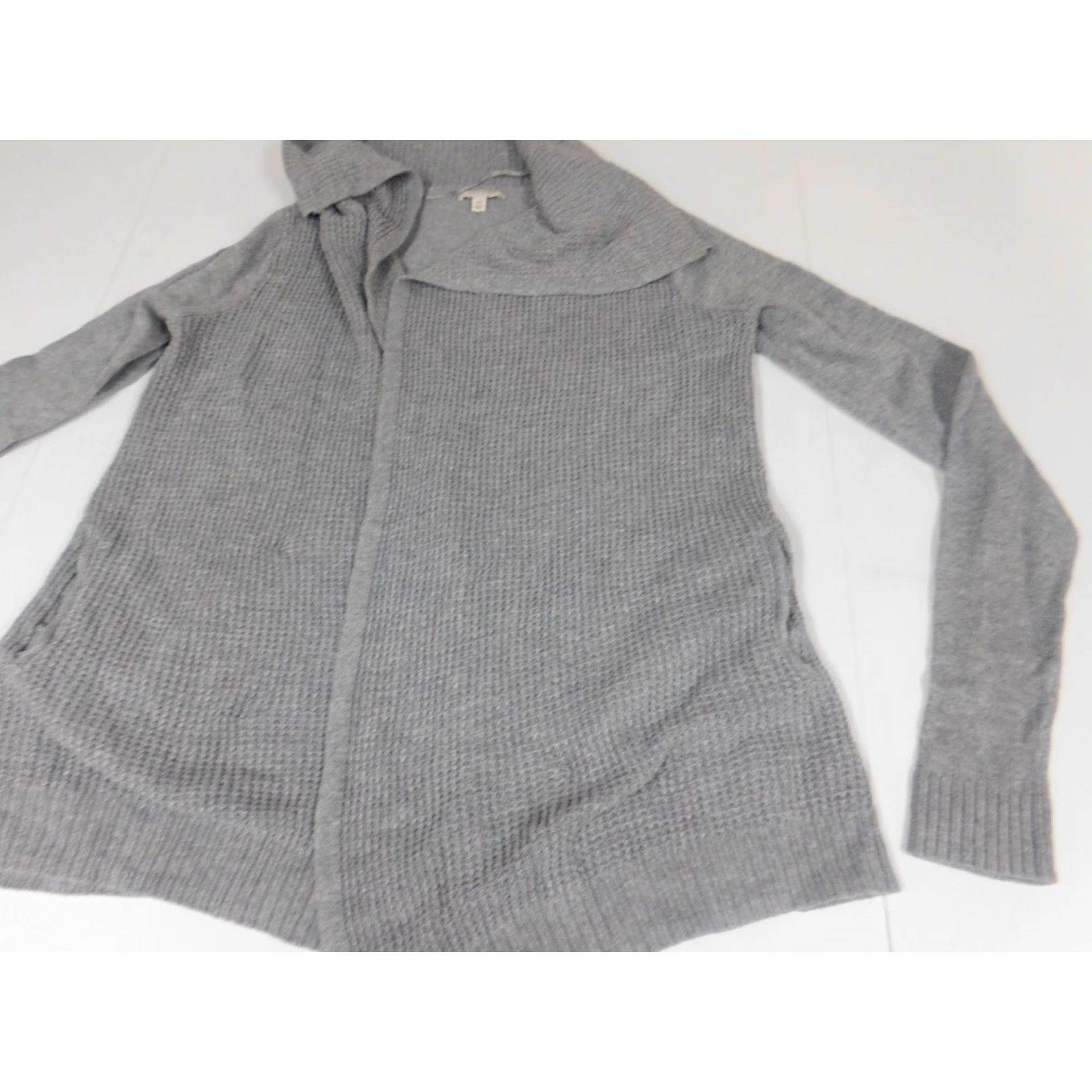 Vintage Sonoma Womens Sweater Gray Extra Small Knit Mock Neck Long Sleeve Cotton Pullover Embroidered All Seasons Stretch Classic Regular Size S Woman Vars. Size S / US 4 / IT 40 - 2 Thumbnail