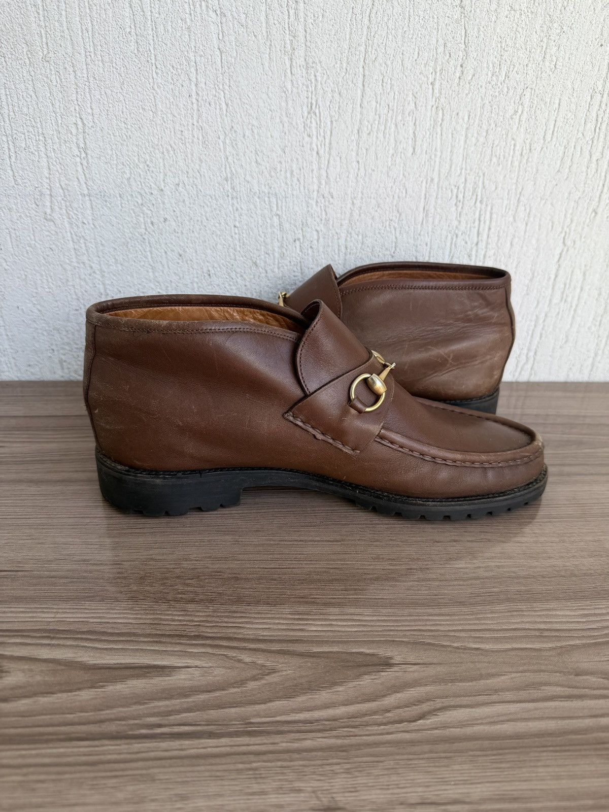 Gucci Tom ford Horsebit loafer Boots Size US 12 / EU 45 - 10 Thumbnail