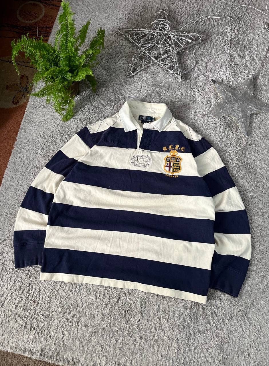Polo Ralph Lauren × Vintage 00s Polo Ralph Lauren Long-Sleeve #5 Chief Keef Rare Size US XL / EU 56 / 4 - 2 Thumbnail
