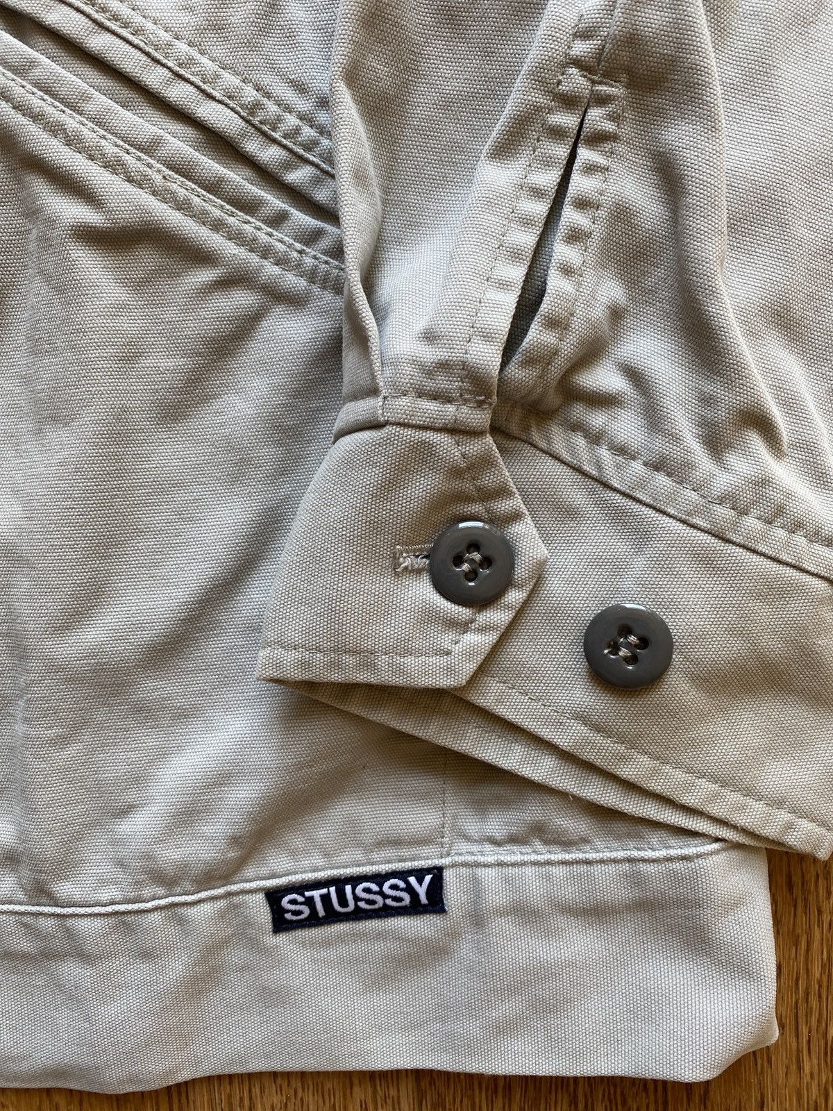 Stussy Stussy True Vintage Light Cotton Jacket Size US XL / EU 56 / 4 - 4 Thumbnail
