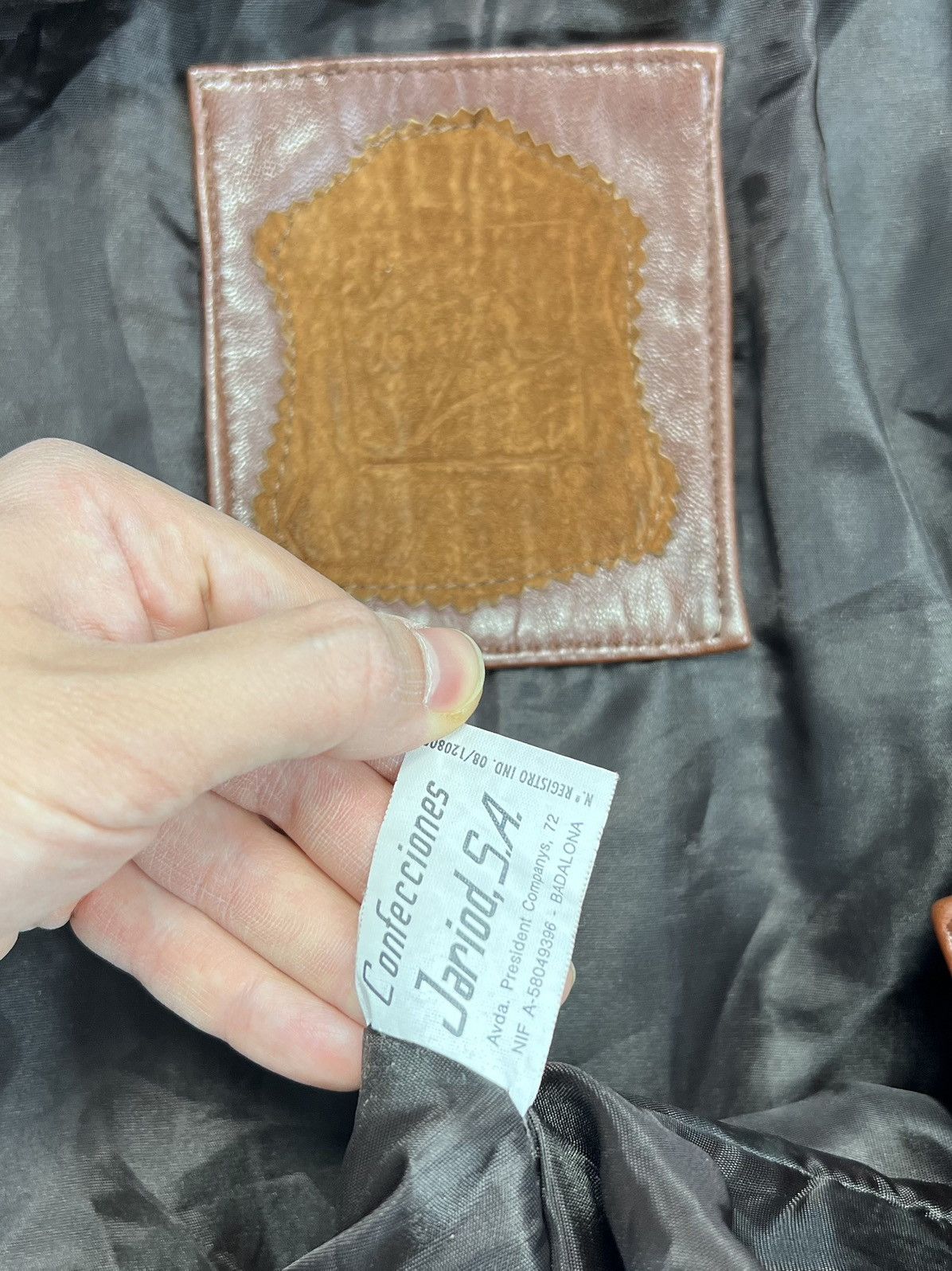Vintage Leather Jacket Jariod Brown Vintage 90’s Boxy Fit Size US XXL / EU 58 / 5 - 4 Thumbnail