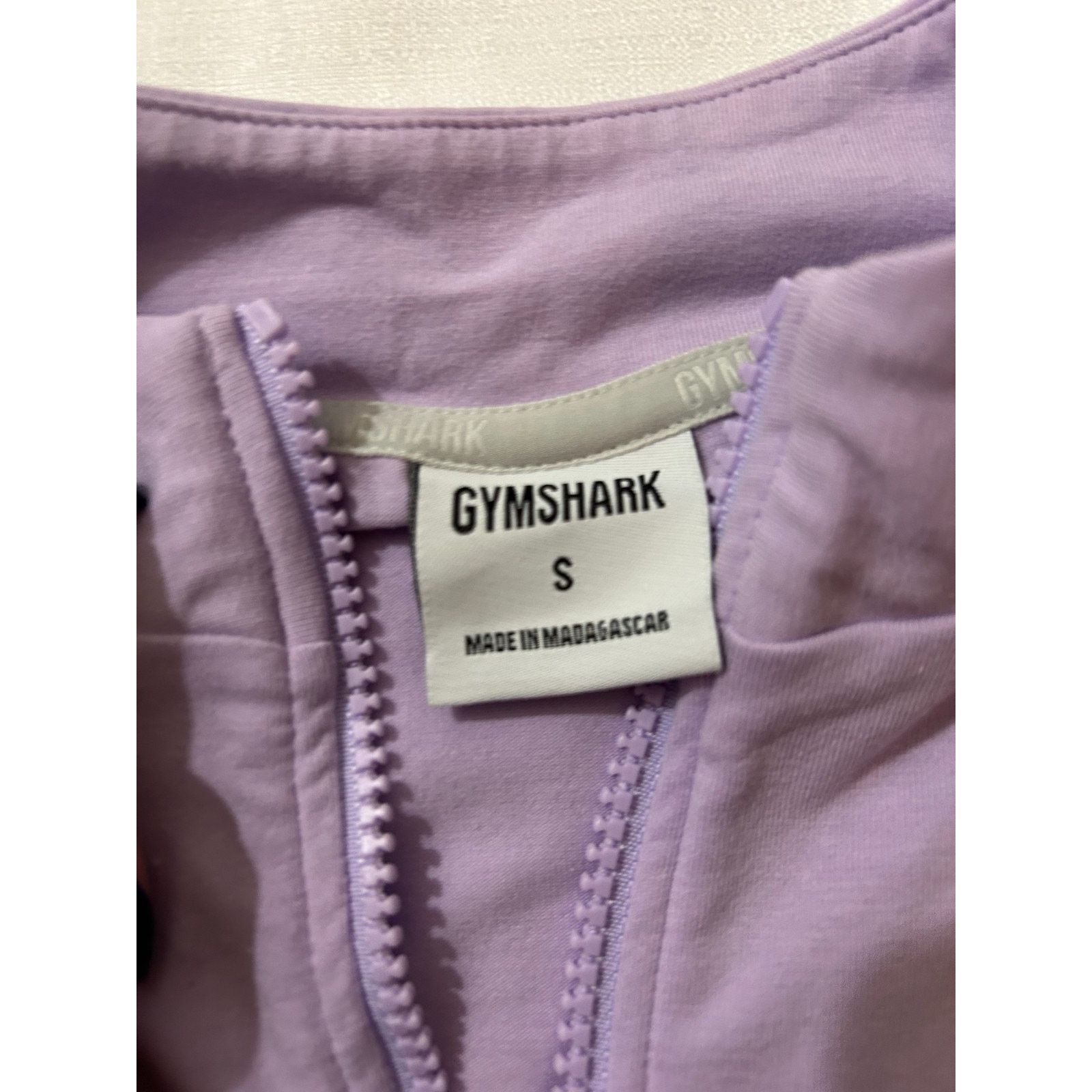 Gymshark Women's AW Gymshark Recess Crop Zip Size Small-Lilac Purple Size 27" / US 4 / IT 40 - 7 Thumbnail