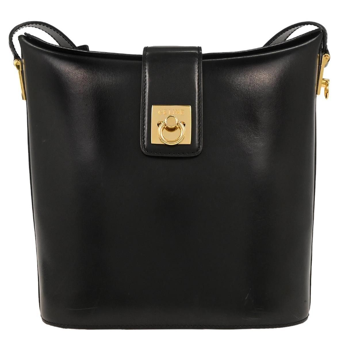 Celine Celine Vintage Shoulder Bag Leather Size ONE SIZE - 1 Thumbnail