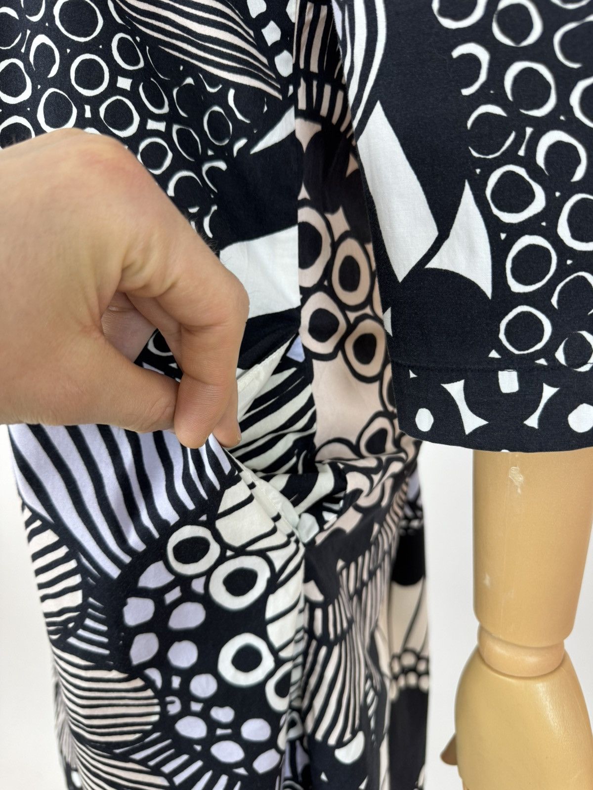 Designer Marimekko Floral Dress Size 34 Size XS / US 0-2 / IT 36-38 - 10 Thumbnail