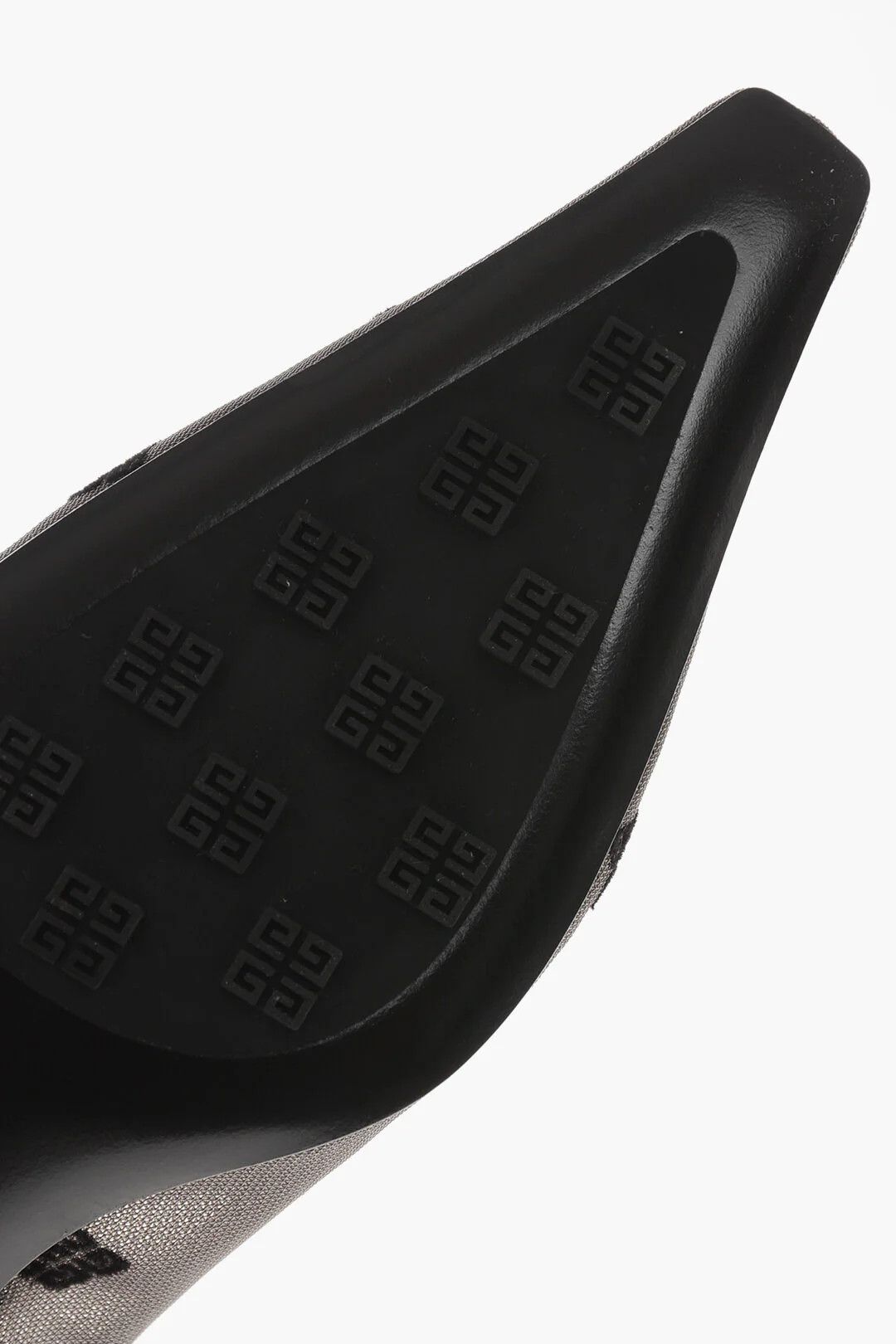 Givenchy og1mm0326 Monogram Mesh Slingbacks Pumps in Black Size US 9.5 / IT 39.5 - 5 Thumbnail