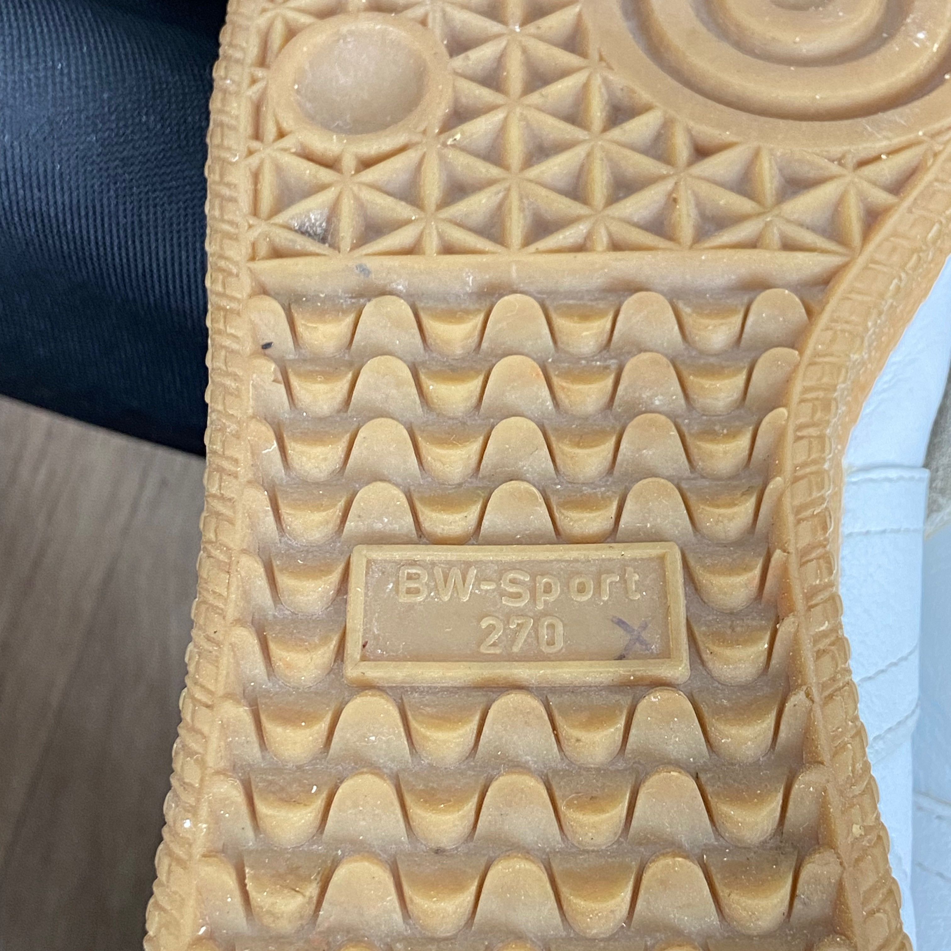 Other 1987 VINTAGE BW-SPORT GAT WHITE LEATHER SNEAKERS - 5027 Size US 9 / EU 42 - 7 Thumbnail