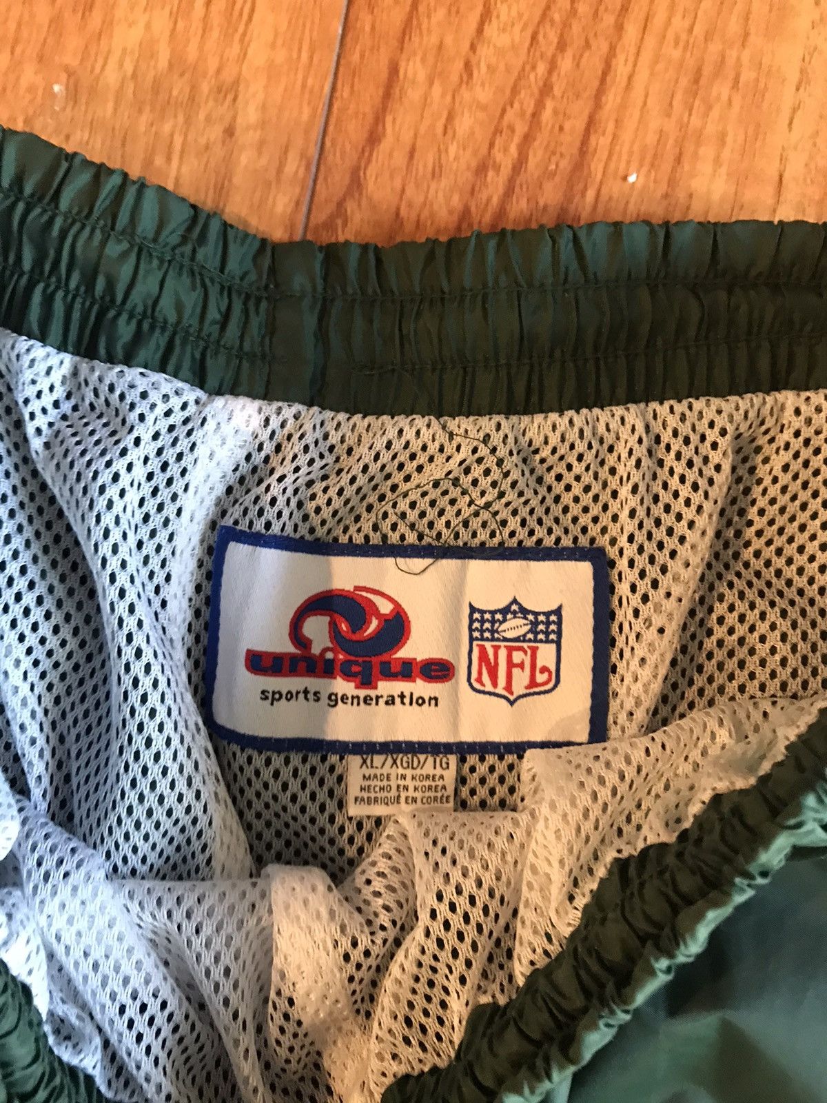NFL Vintage Y2K NFL New York Jets Track Pants Baggy Size US 32 / EU 48 - 3 Thumbnail