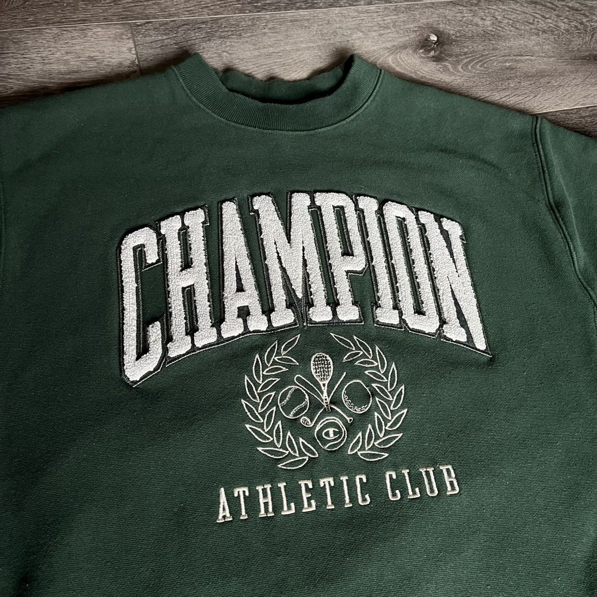 Champion × Vintage Champion PacSun Athletic Club Crest Logo Crewneck Sweatshirt Size US M / EU 48-50 / 2 - 2 Thumbnail