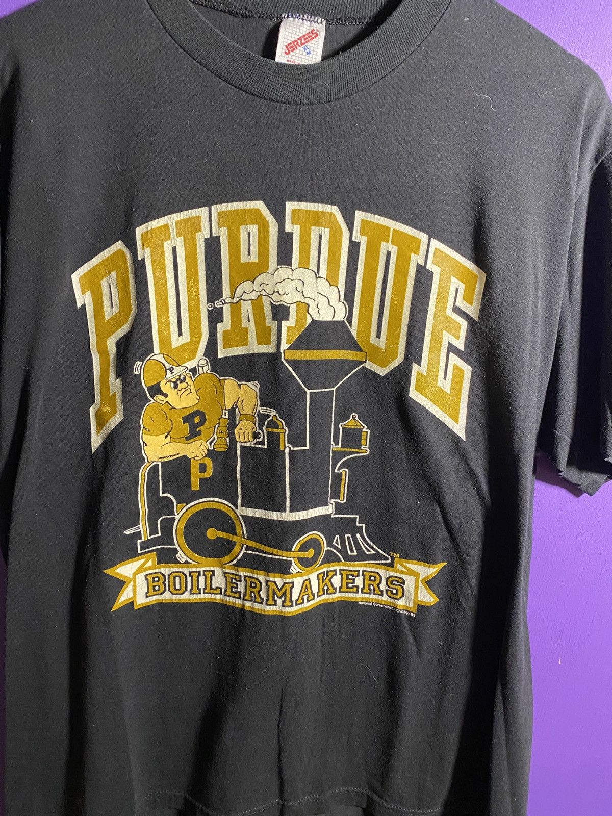 Other Vintage 1989 Purdue Boilermakers mascot logo tee Size US L / EU 52-54 / 3 - 3 Thumbnail