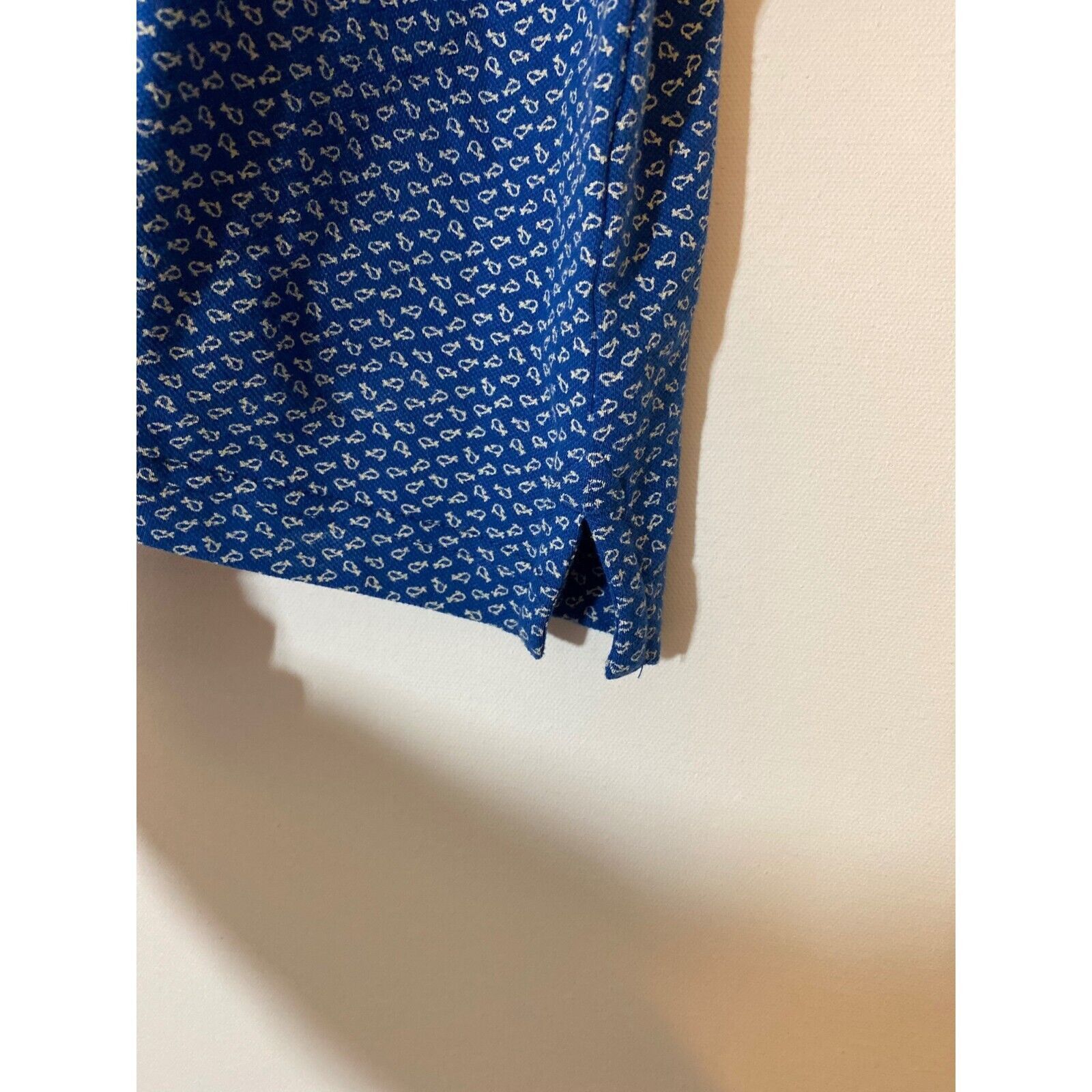Jos. A. Bank Jos. A. Bank XL Polo Shirt Tailor Fit Fish Print Stretch Size US XL / EU 56 / 4 - 8 Thumbnail