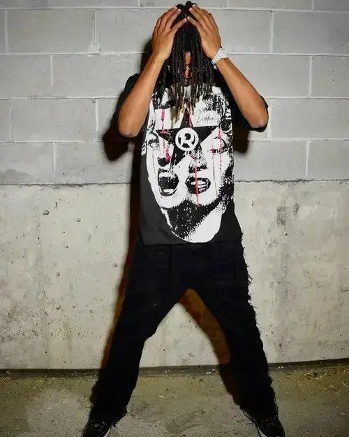 Other Gothic Oversized TShirt Y2k Size US M / EU 48-50 / 2 - 3 Thumbnail
