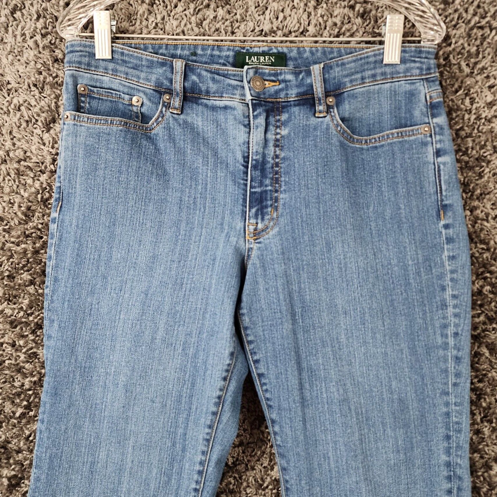 Ralph Lauren Ralph Lauren Womens Straight Blue Jeans Size 6 Size 28" / US 6 / IT 42 - 2 Thumbnail