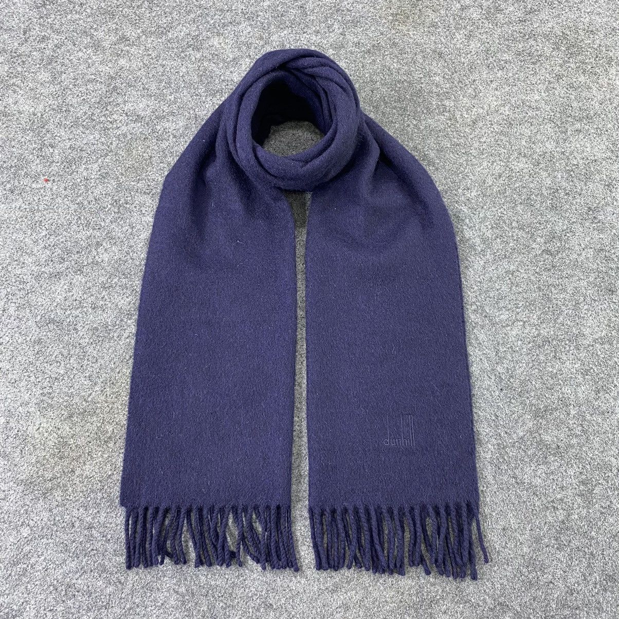 Alfred Dunhill Dunhill Pure Cashmere Muffler/Scarf/neckwear-T1234 Size ONE SIZE - 1 Thumbnail