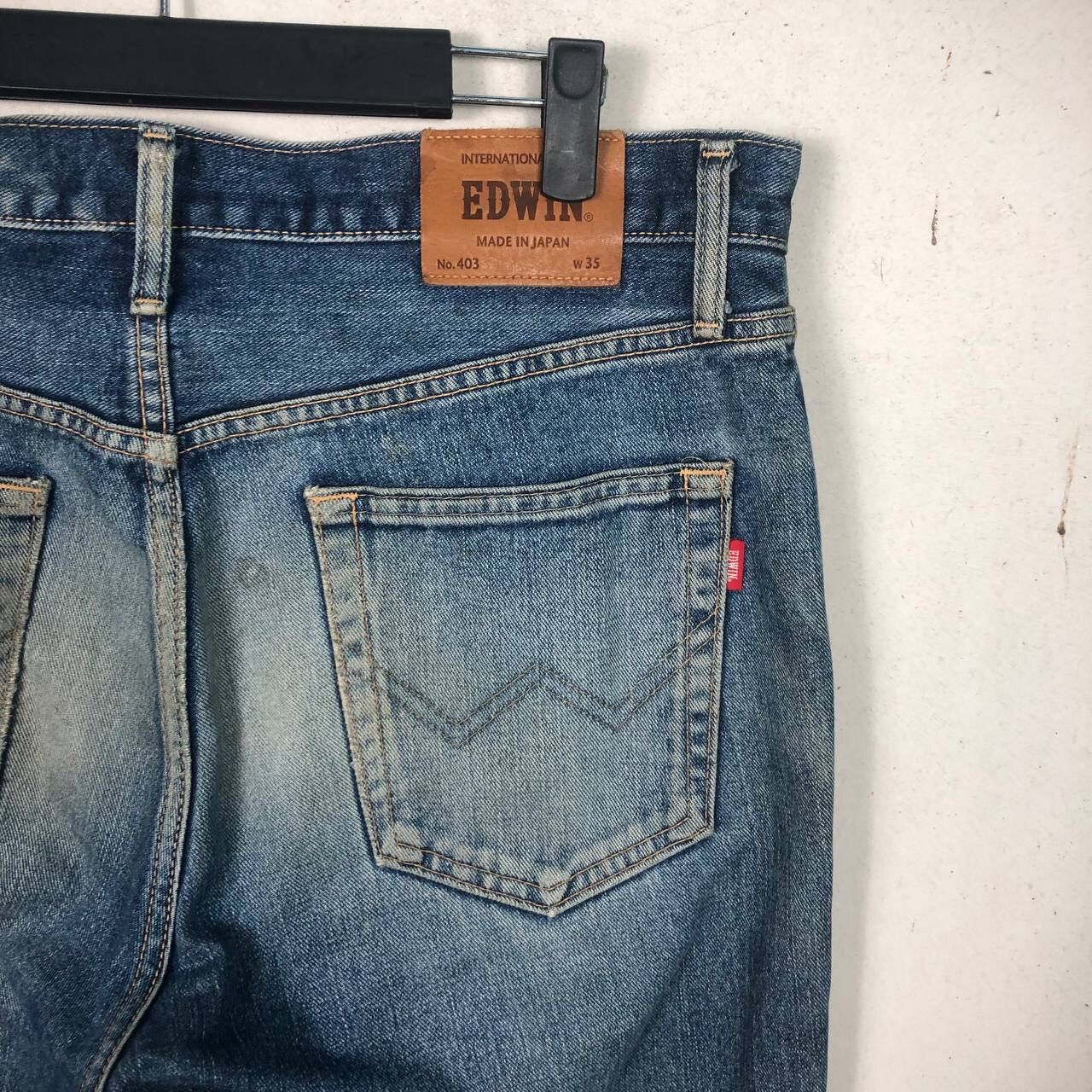 Edwin Vintage 90s Edwin Distressed Denim Jeans Pants Size US 36 / EU 52 - 7 Thumbnail