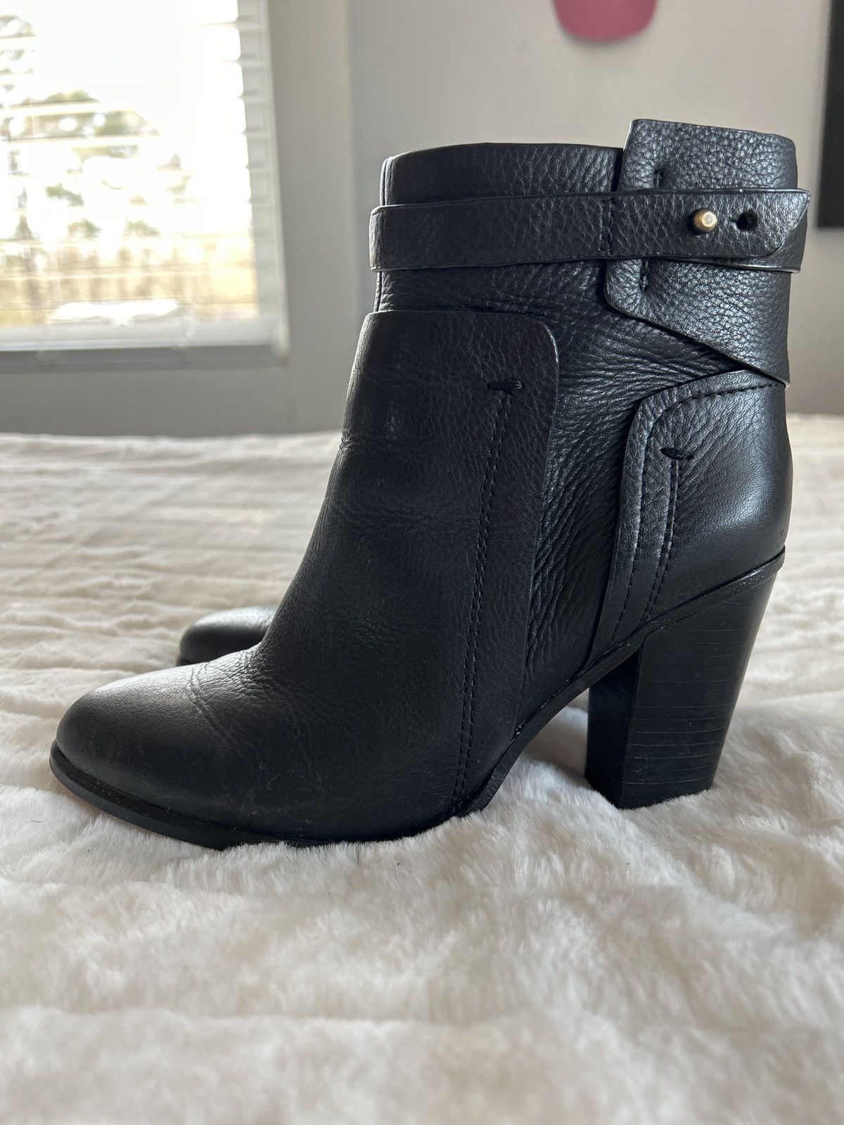 Vince Camuto Black ankle boots Size US 6.5 / IT 36.5 - 1 Thumbnail