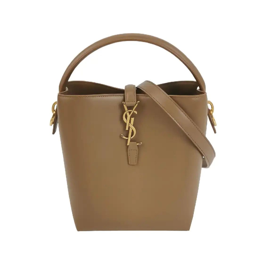Saint Laurent Paris Saint Laurent Paris YSL LE 37 Small brown cowhide leather quilted crossbody bag Size ONE SIZE - 1 Thumbnail