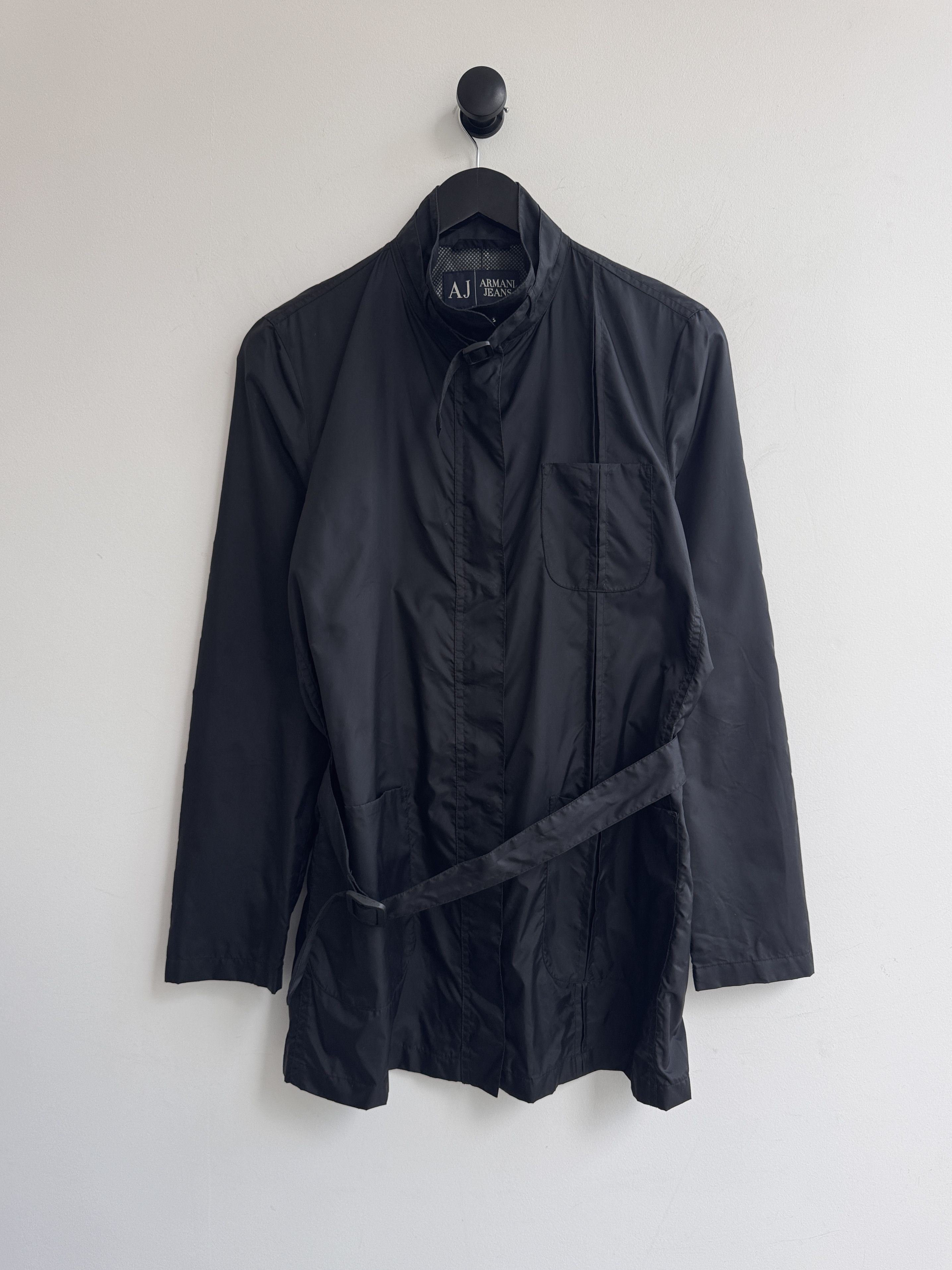 Armani Armani Jeans Nylon Trench Jacket Size M / US 6-8 / IT 42-44 - 1 Thumbnail