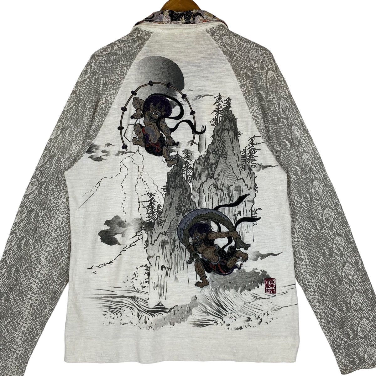 Japanese Brand ✨Nice design Karakushi Tamashi japanese vintage motif shirt Size US M / EU 48-50 / 2 - 6 Thumbnail
