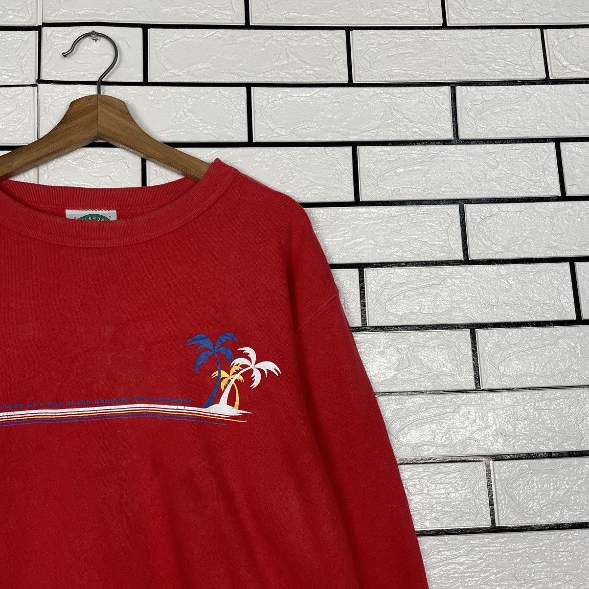 Japanese Brand Vintage Banana Sport Hawaii Crewneck Sweatshirt Size US M / EU 48-50 / 2 - 5 Thumbnail
