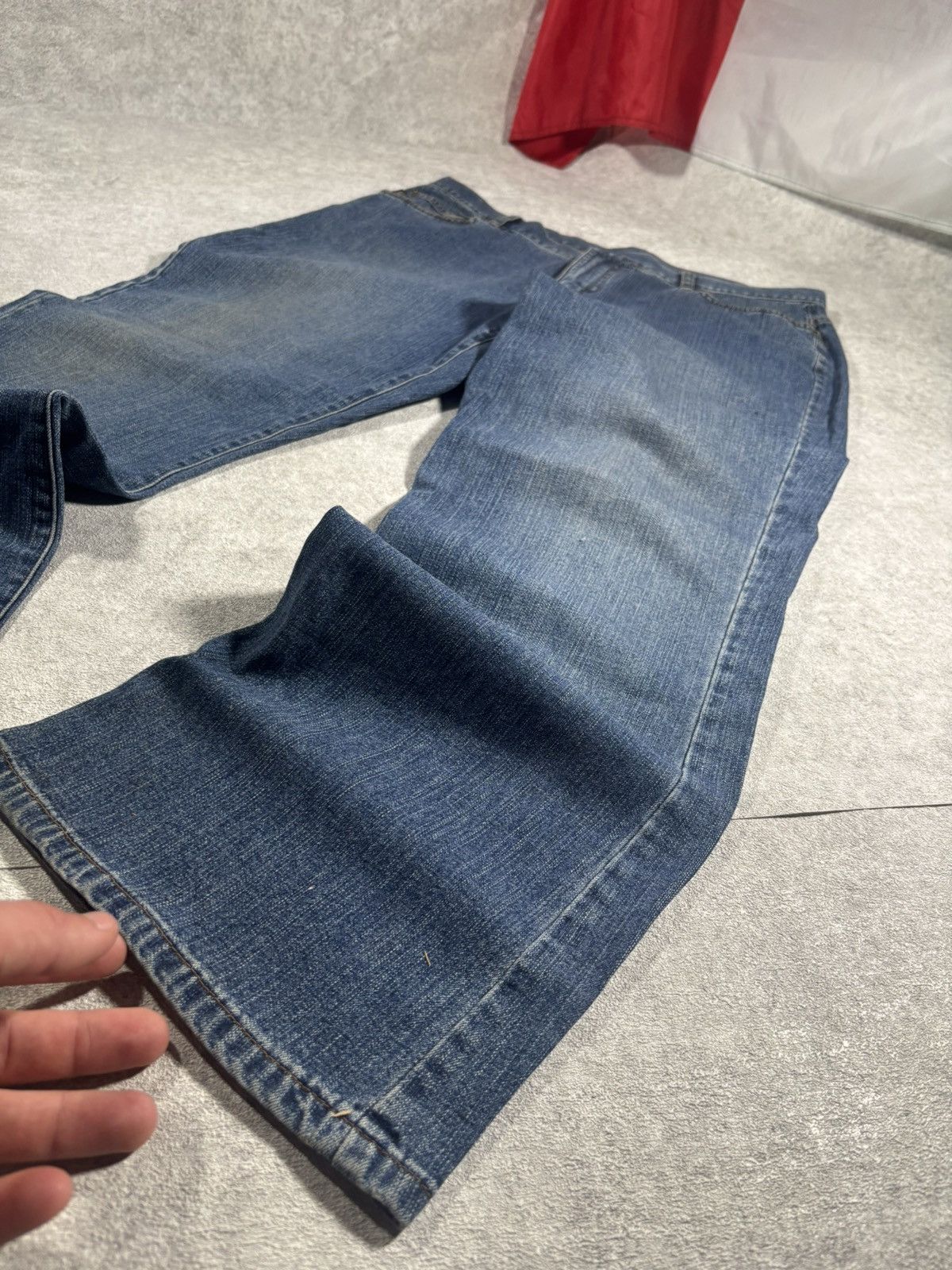 Lauren Ralph Lauren LRL lauren ralph lauren jeans flared baggy Size US 36 / EU 52 - 3 Thumbnail