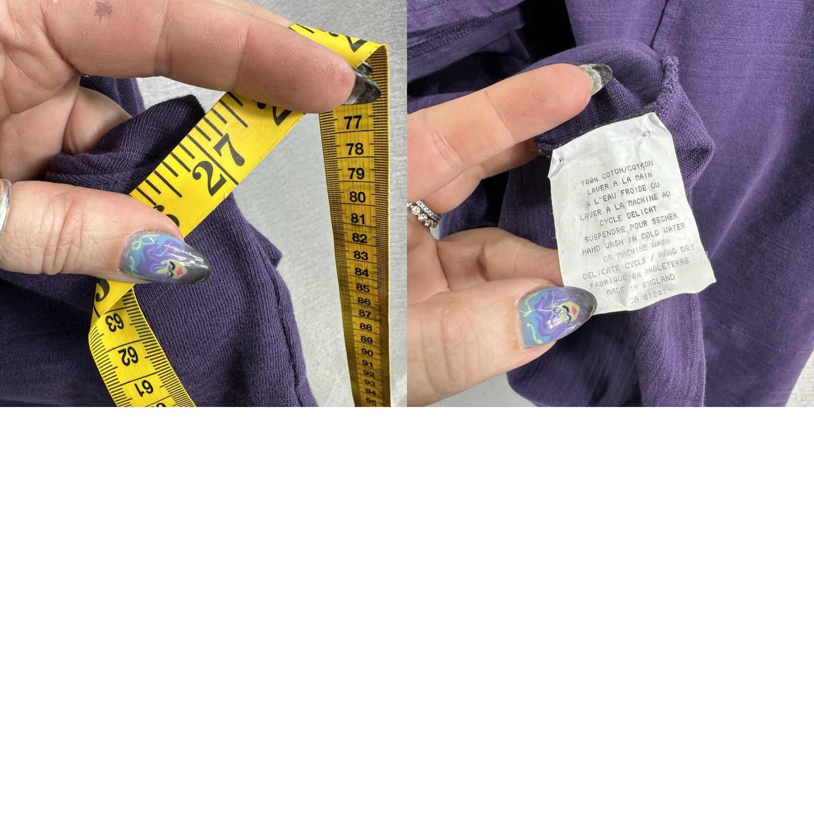 Vintage REPRESENT Simons Shirt Mens Large Purple Designer Back Hem Crew Neck Streetwear Shirt Mens Large Purple Designer Back Hem Crew Neck Streetwear Size US L / EU 52-54 / 3 - 8 Thumbnail