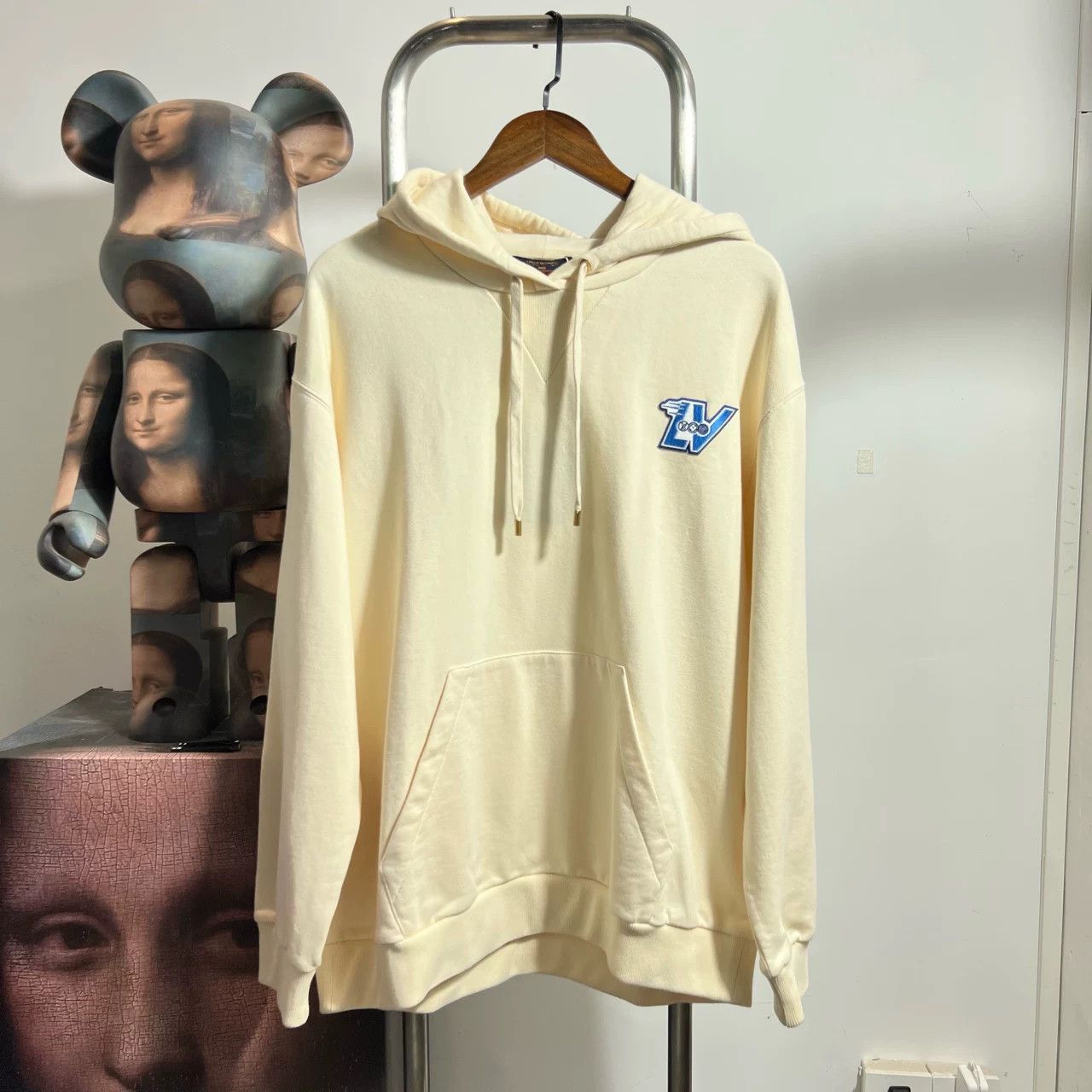 Louis Vuitton Louis Vuitton Embroidered Logo Hoodie Size US XL / EU 56 / 4 - 1 Thumbnail
