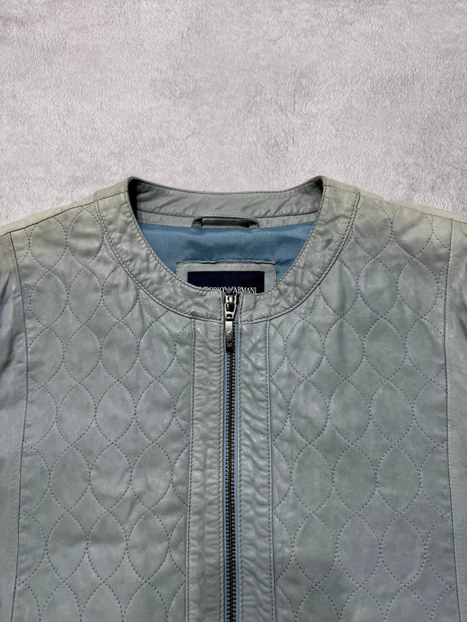 Emporio Armani Armorio Armani Sheepskin Leather Jacket Size L / US 10 / IT 46 - 9 Thumbnail