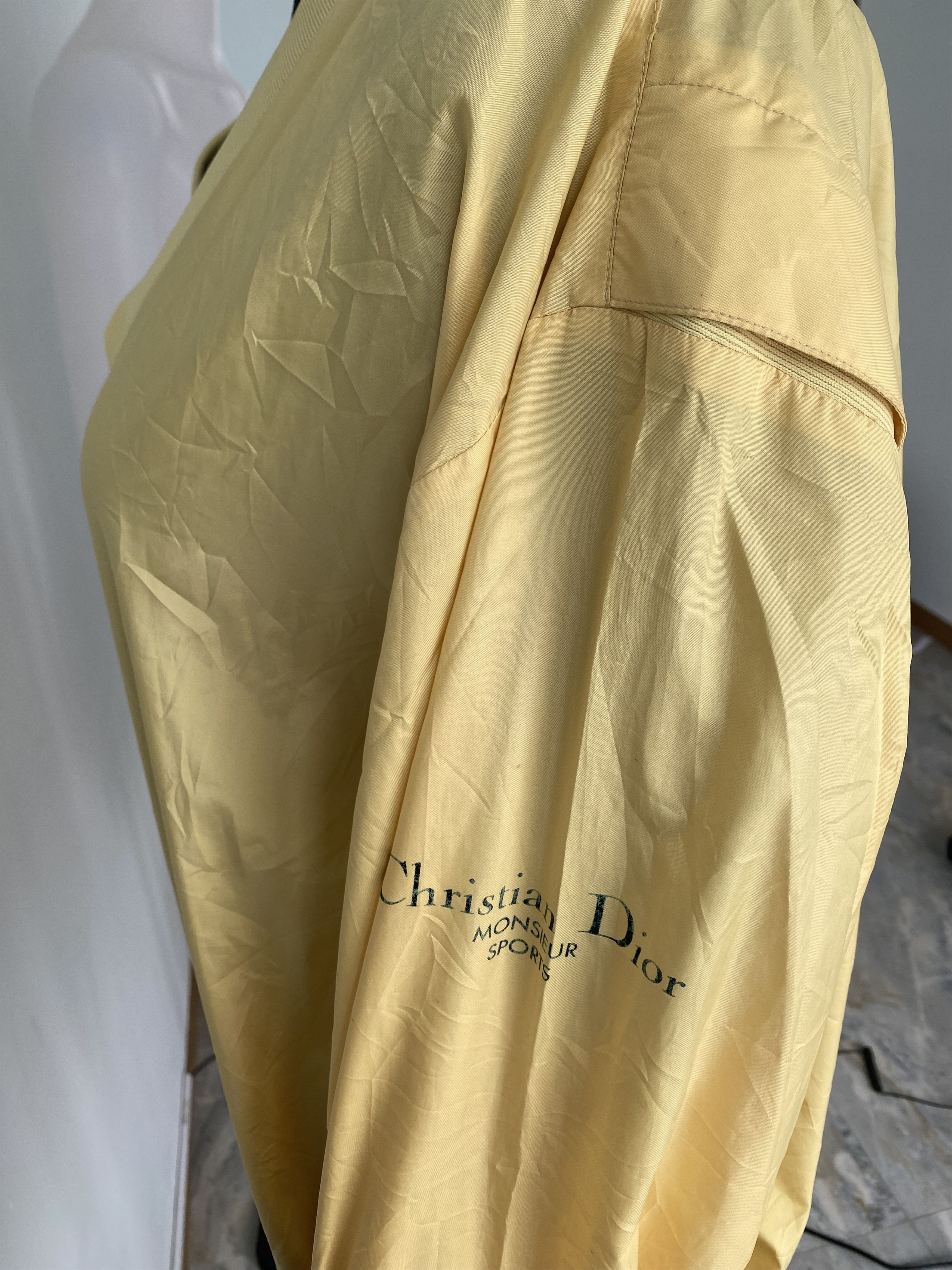 Christian Dior Monsieur Vintage 90s Christian Dior Vneck Light Jacket Size US L / EU 52-54 / 3 - 5 Thumbnail