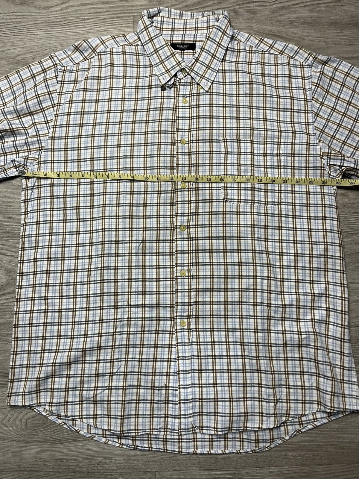 Yohji Yamamoto Sacsny Y’saccs by Yohji yamamoto Shirt Size US XL / EU 56 / 4 - 8 Thumbnail
