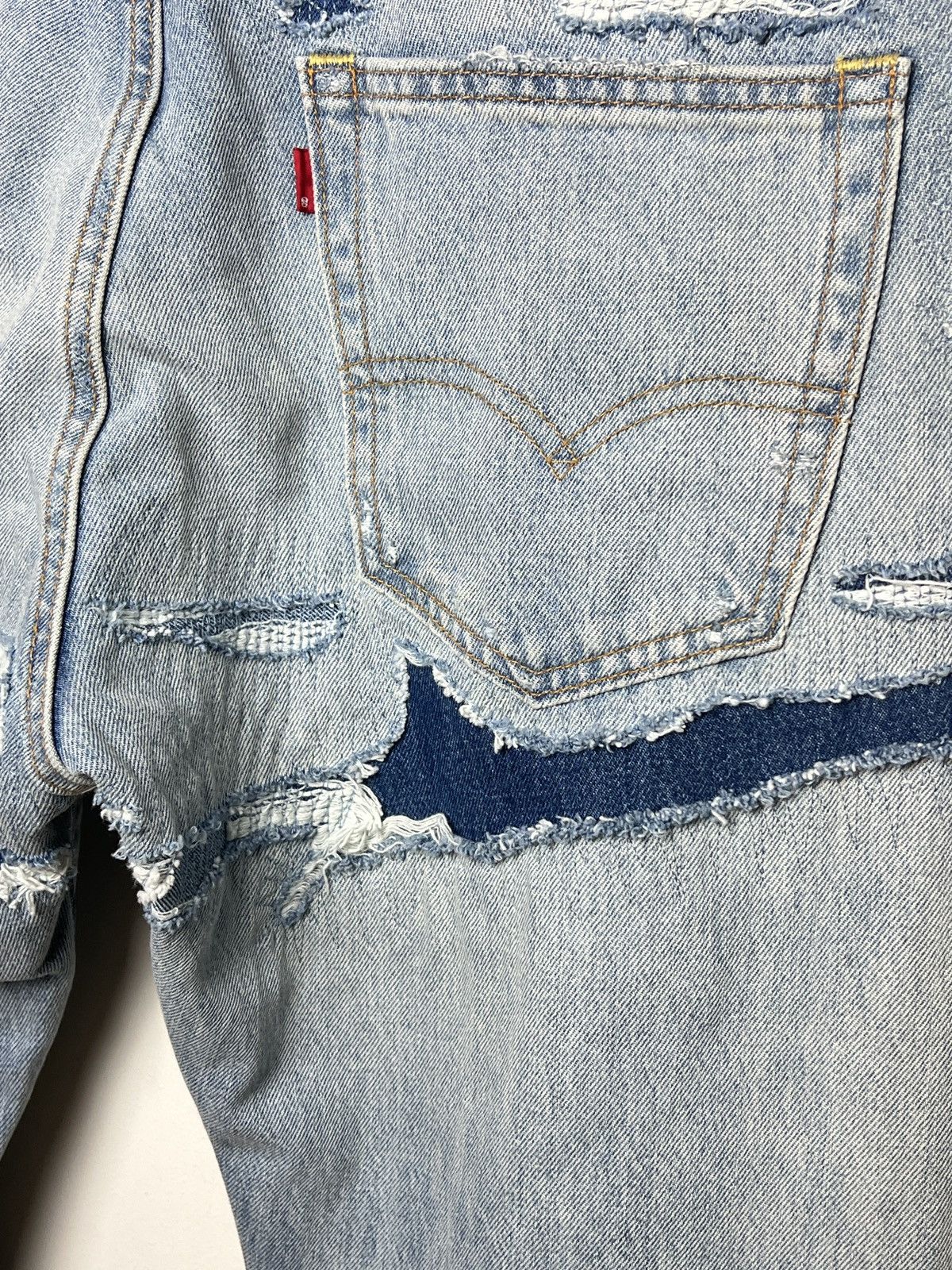 Levi's levi’s 551 ripped boro jeans Size US 33 - 11 Thumbnail