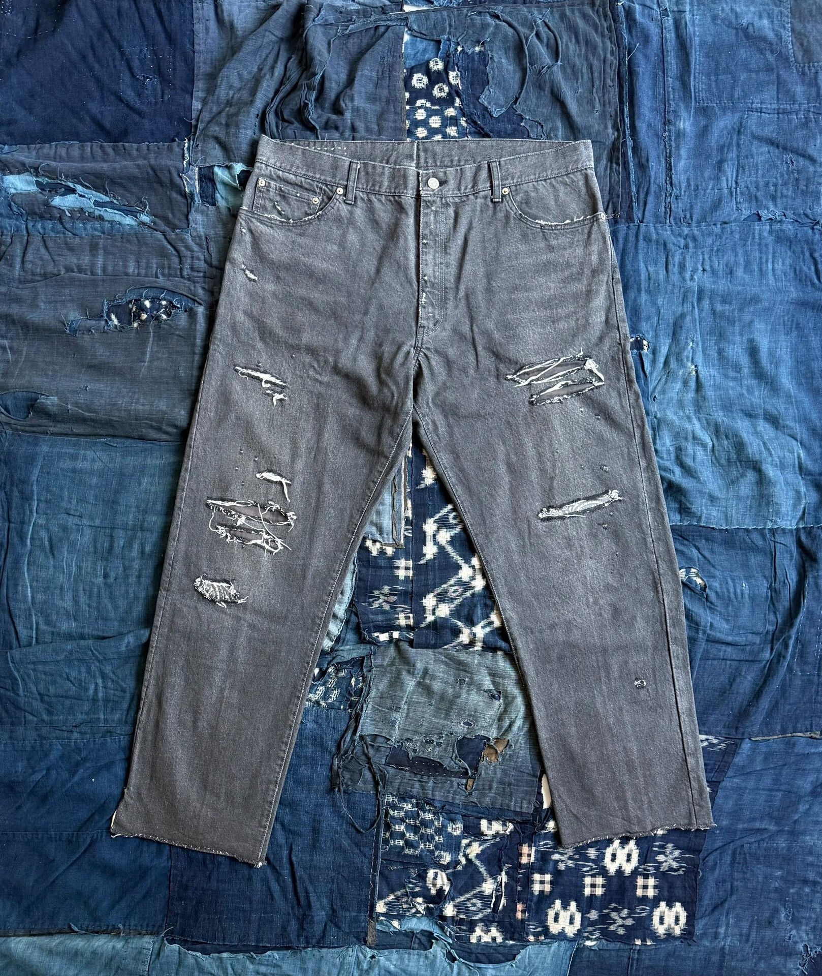 VISVIM 22SS ICT Journeyman Pants Blk Tacked