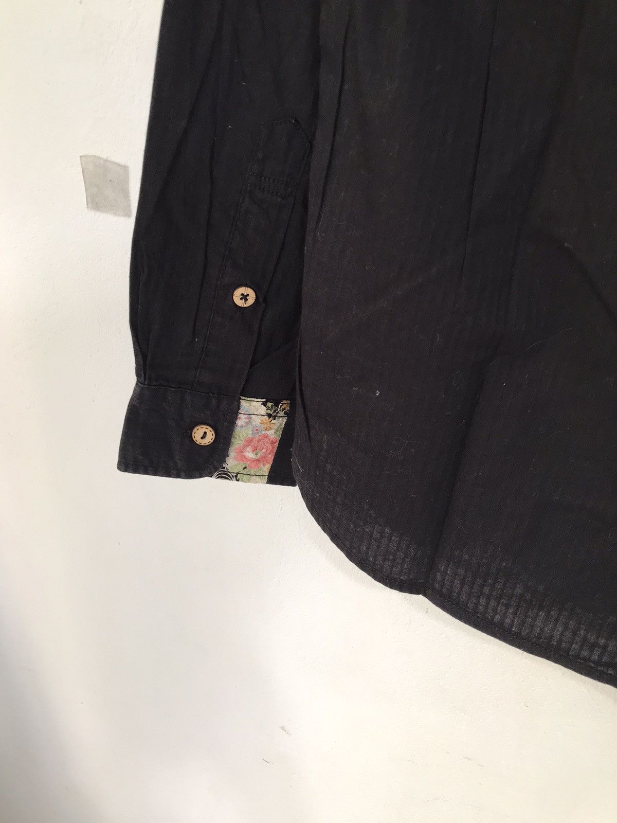Karakuri Tamashii Japanese traditional Shirt sukajan Pattern western style Size US L / EU 52-54 / 3 - 6 Thumbnail