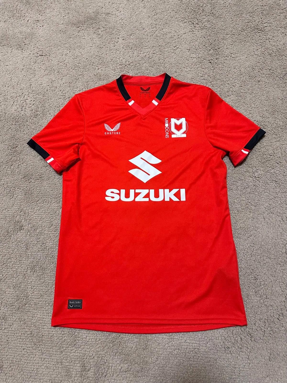 Castore Castore MK Dons 23/24 Away Football Shirt Soccer Jersey Size US M / EU 48-50 / 2 - 1 Thumbnail